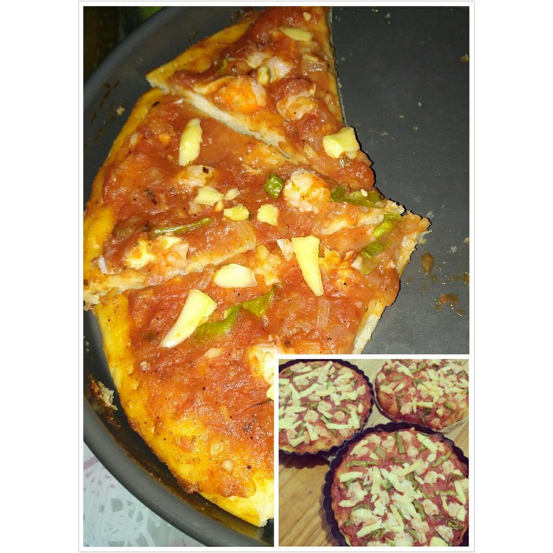 金枪鱼火腿pizza