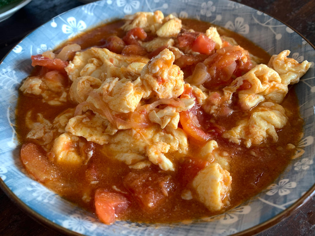 超嫩滑的番茄炒蛋