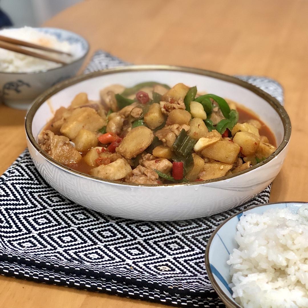 跟妈妈偷学的芋儿鸡，老公说可以去开店了