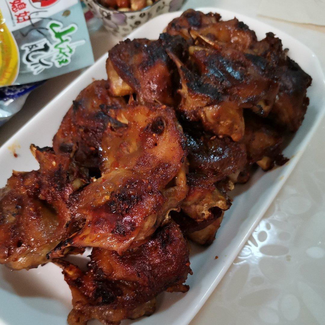 烤鸡头【烤箱】