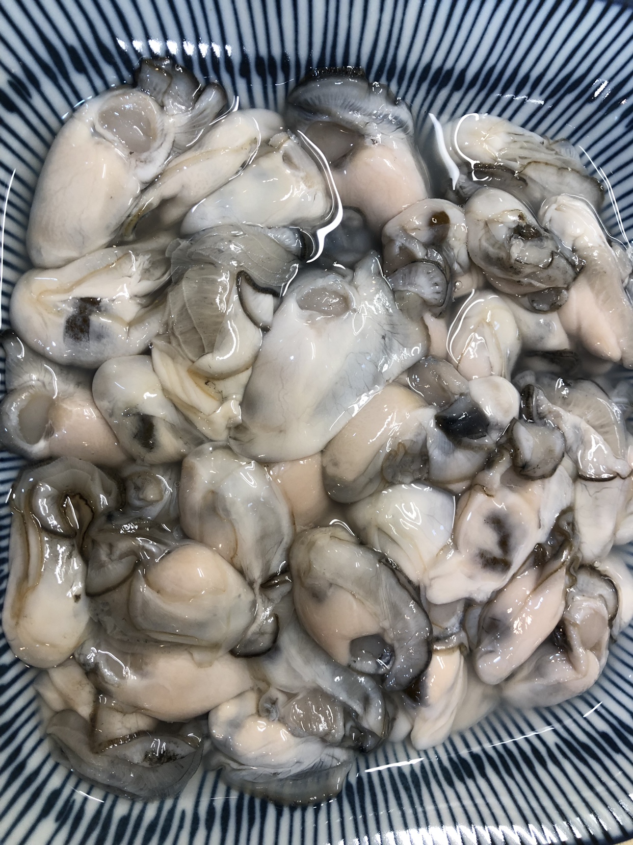 分享一个清洗海蛎/生蚝的方法😊