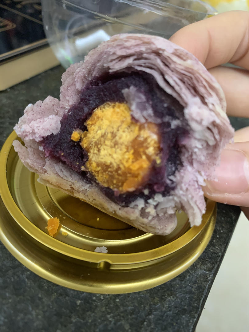 彩色蛋黄酥（酥到掉渣）