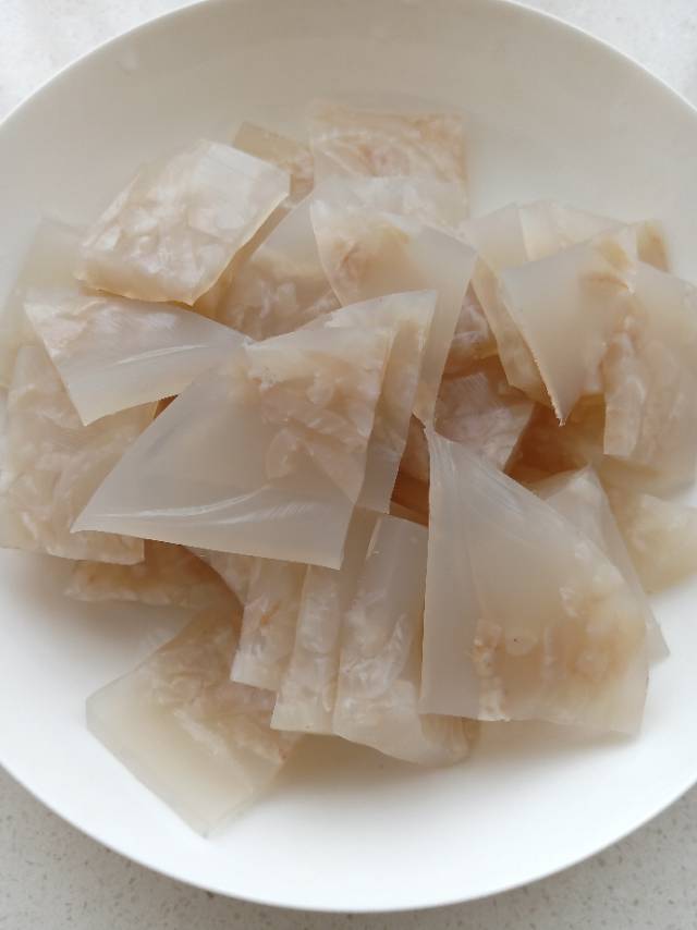 水晶肉皮冻