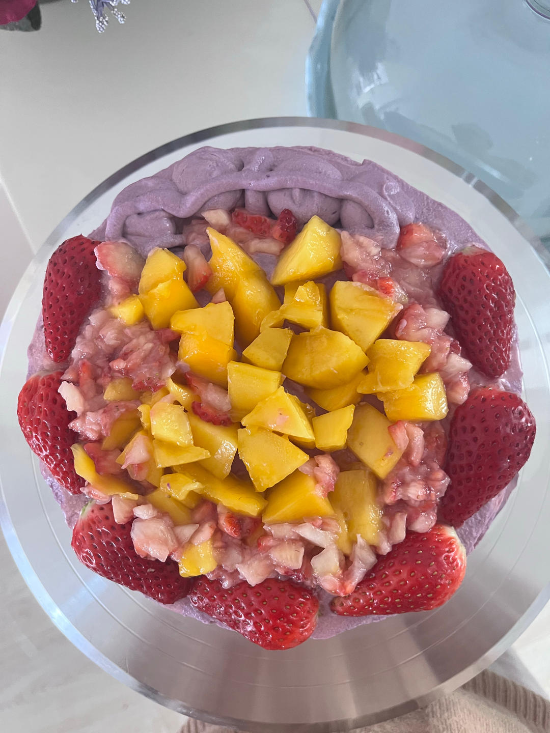 新手必成8寸生日蛋糕（详细多图干货经验分享，解决戚风蛋糕塌陷，奶油饰面涂不好，烤箱温度不好掌握等各种问题）