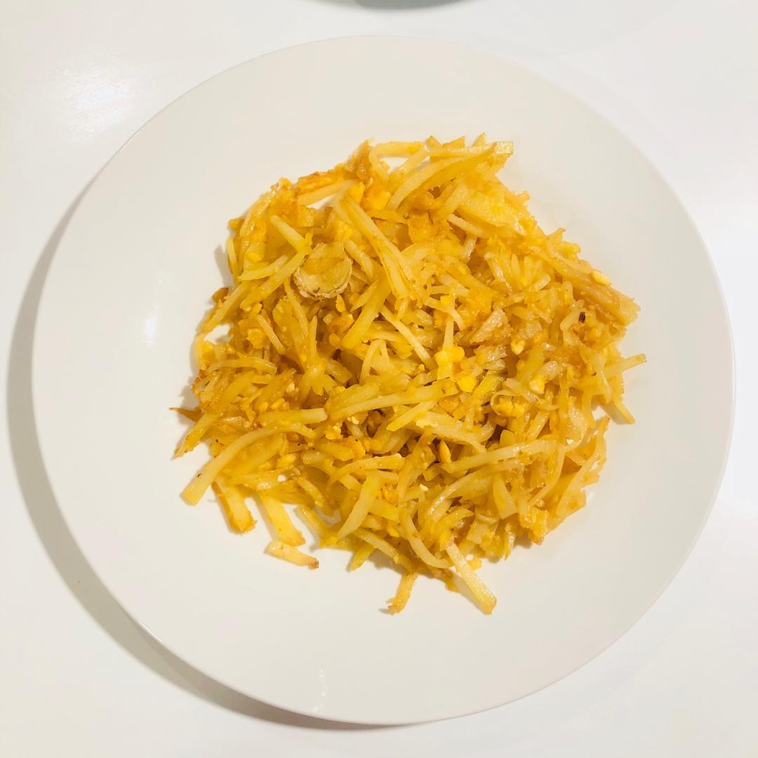 咸蛋黄土豆丝