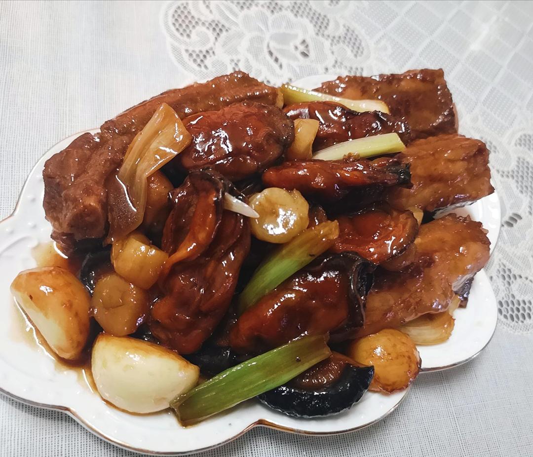 蚝干焖排骨