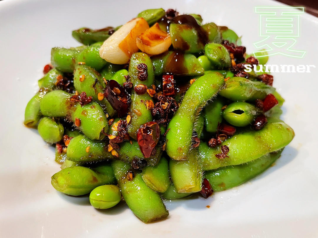 夏日爽口凉拌毛豆