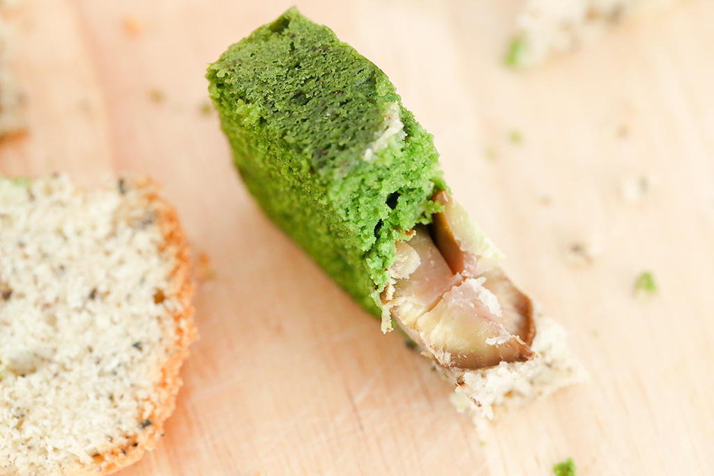 双茶栗子磅蛋糕