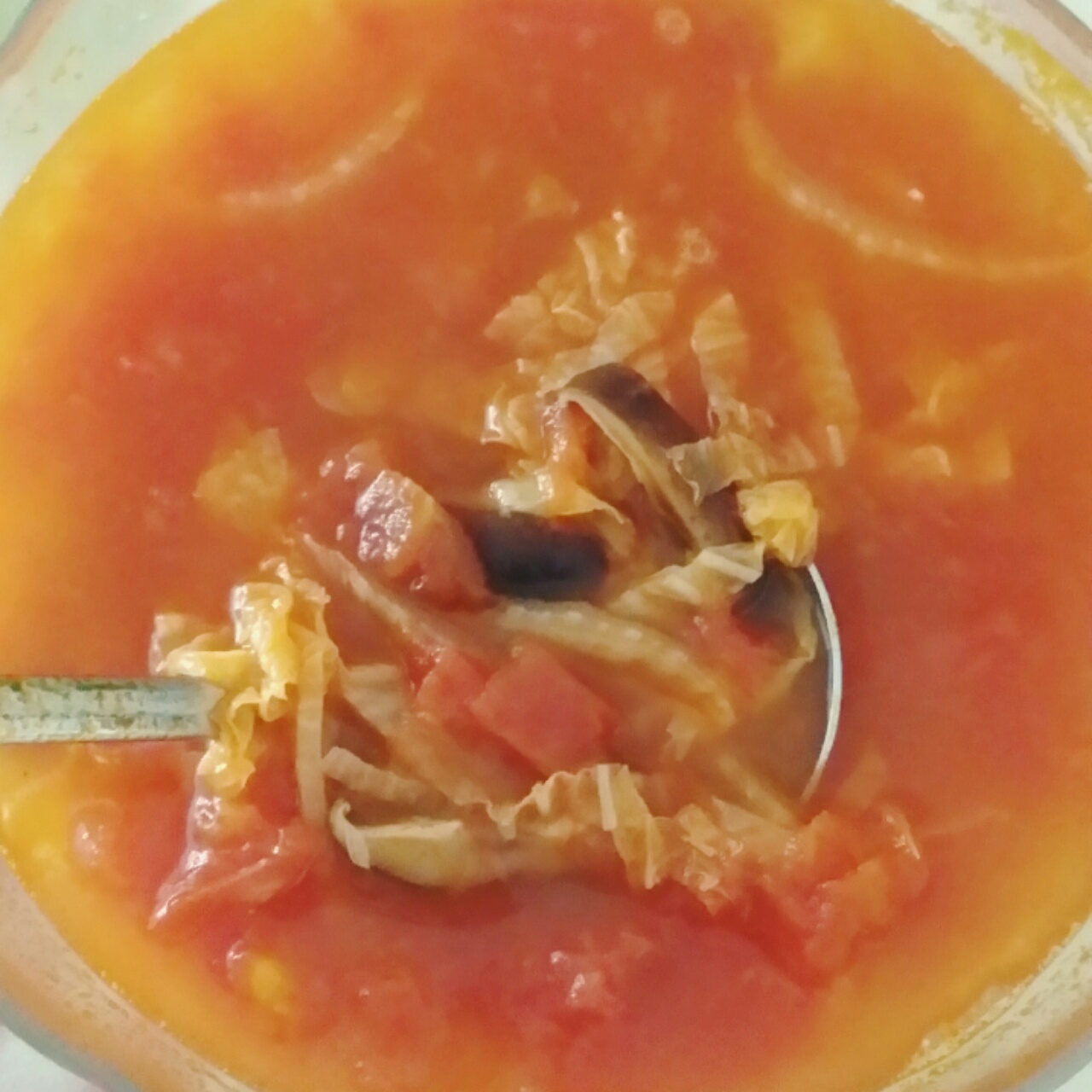 蕃茄土豆圆白菜汤