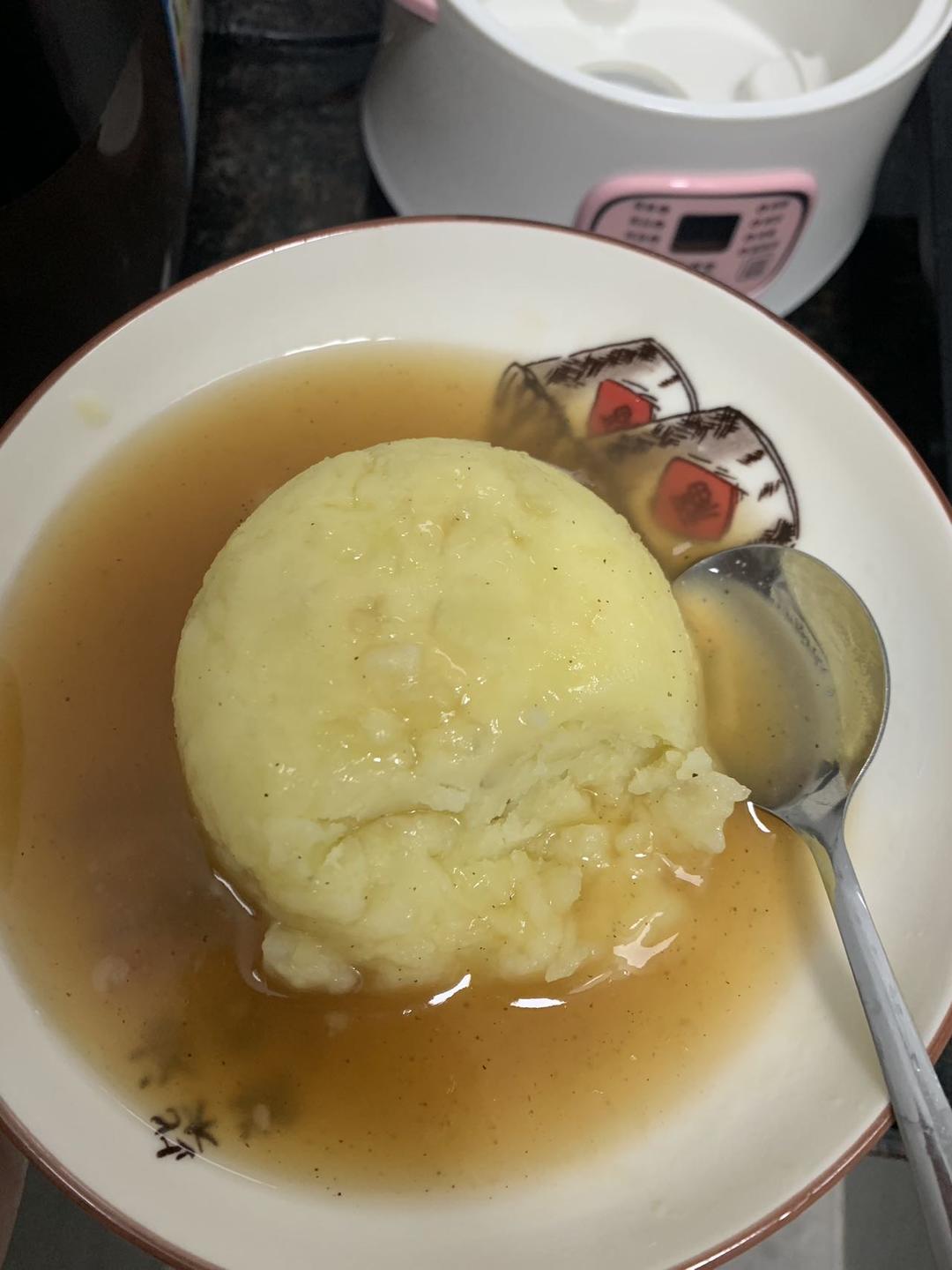 黑胡椒马铃薯泥