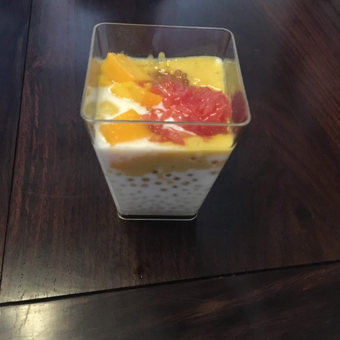 不输甜品店的杨枝甘露