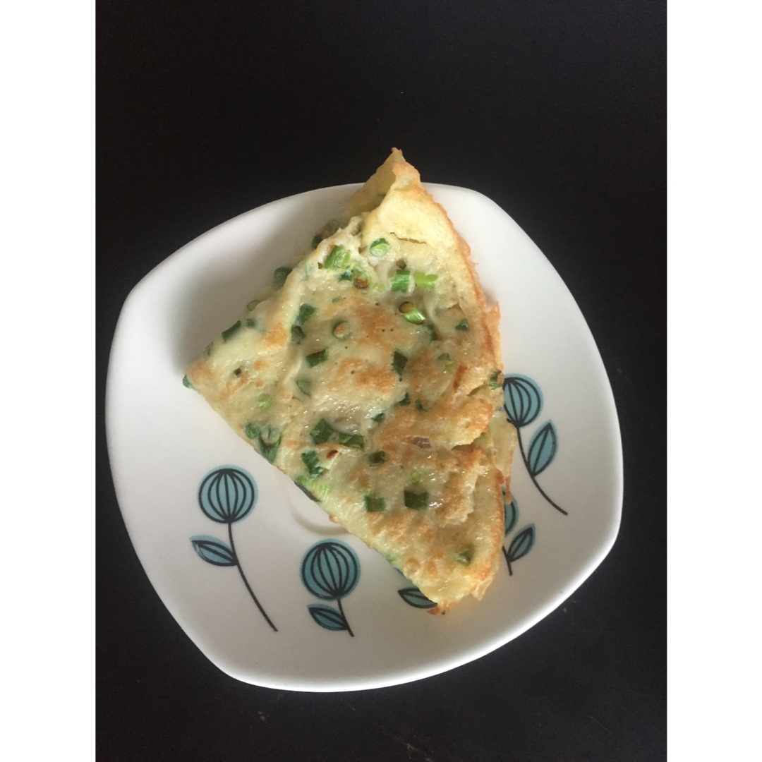 鸡蛋葱花饼