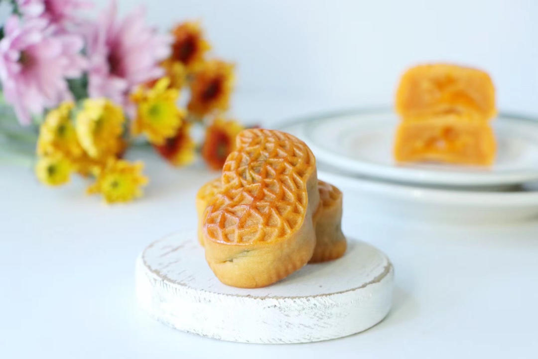 奶黄馅月饼