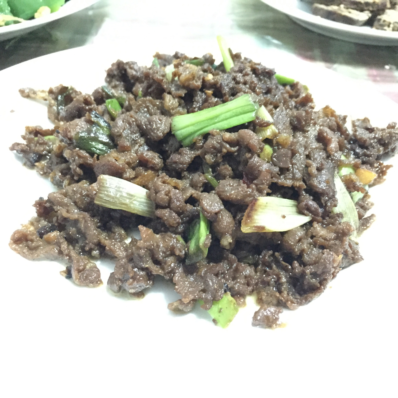 孜然羊肉片