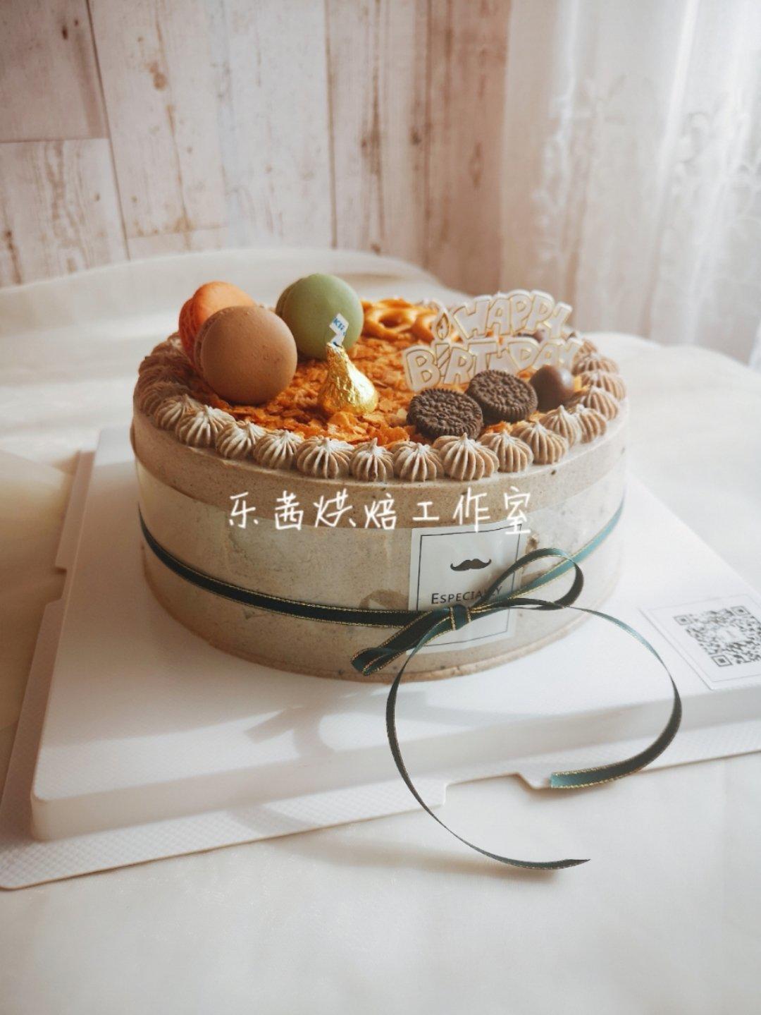 奥利奥咸奶油蛋糕