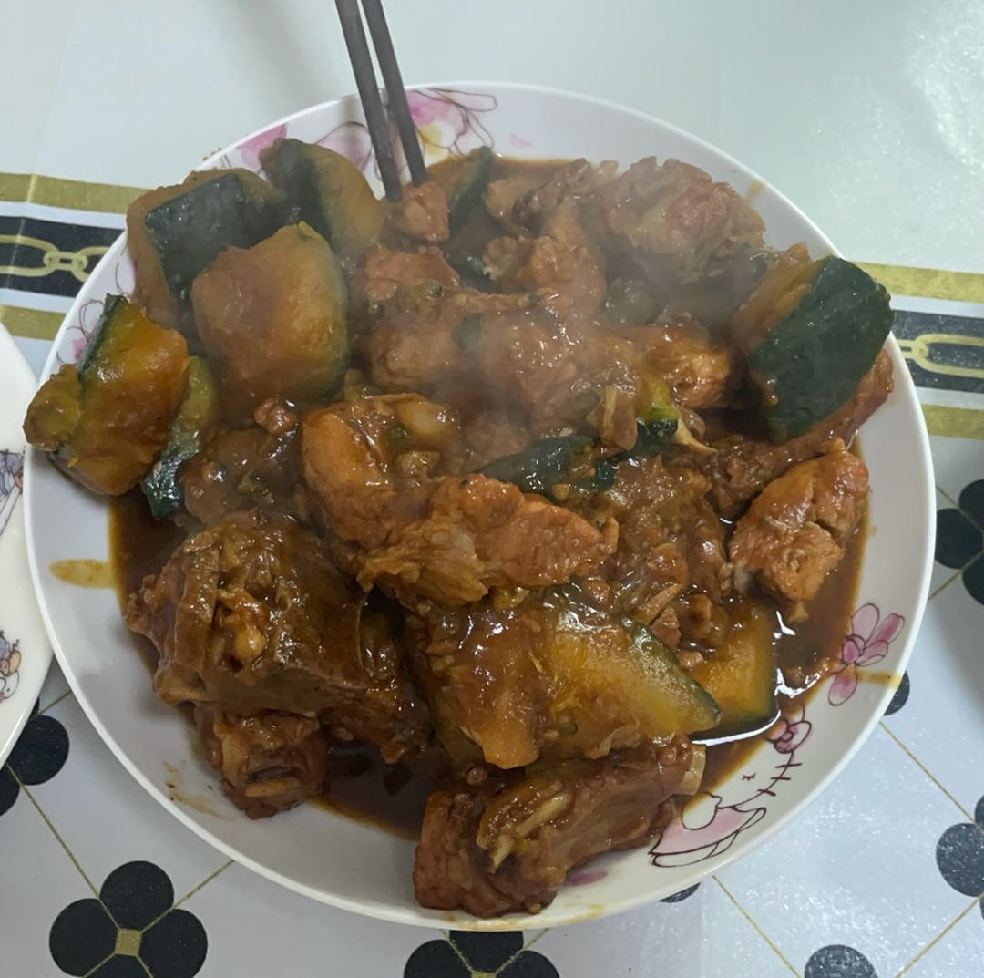 排骨炖南瓜