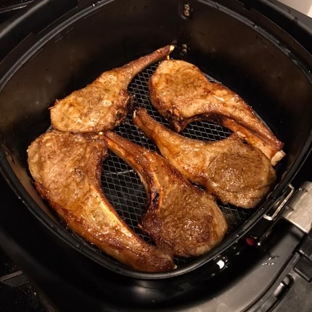 超简单 空气炸锅烤羊排