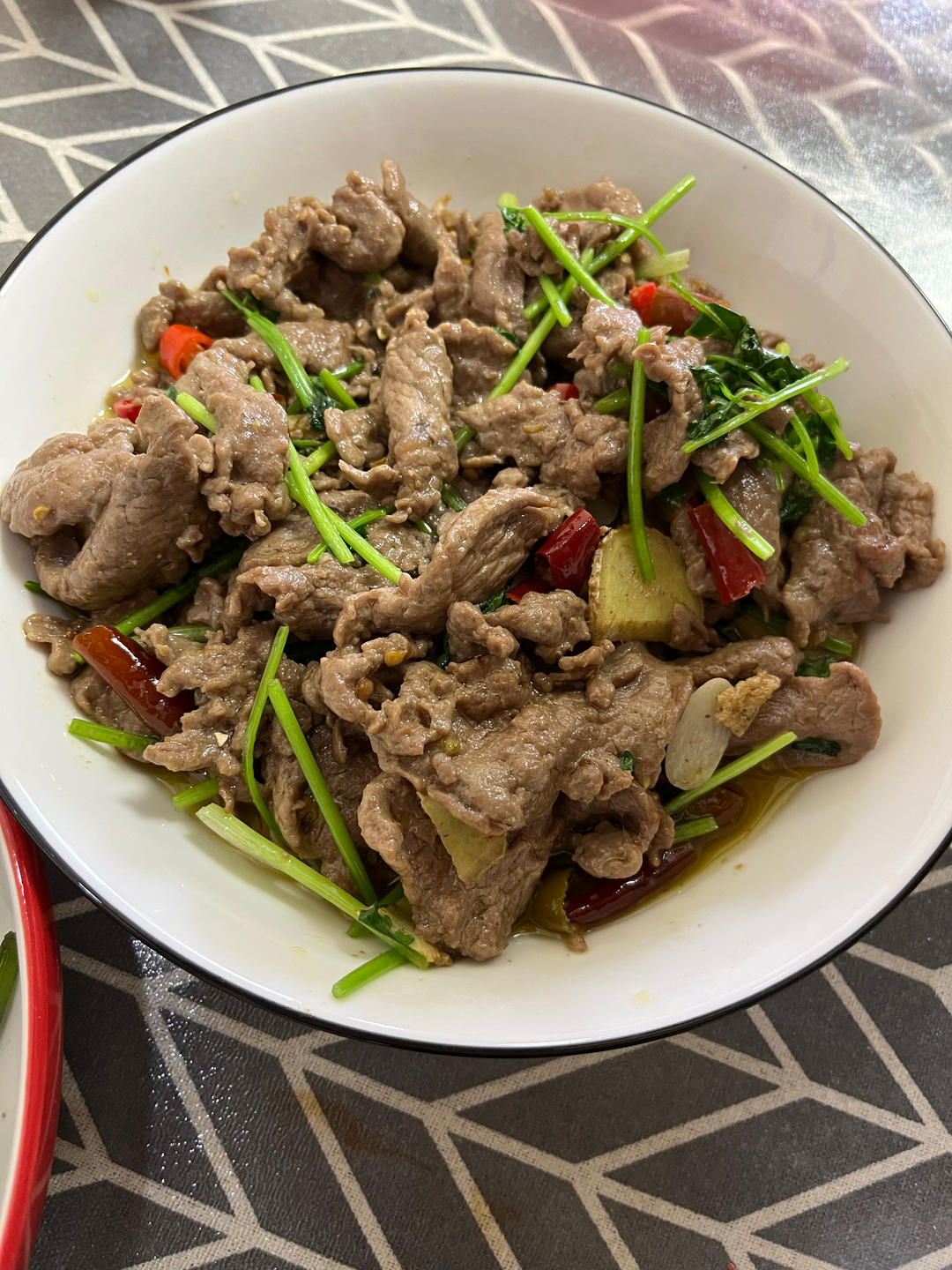 超级简单的下饭菜！泡椒牛肉！