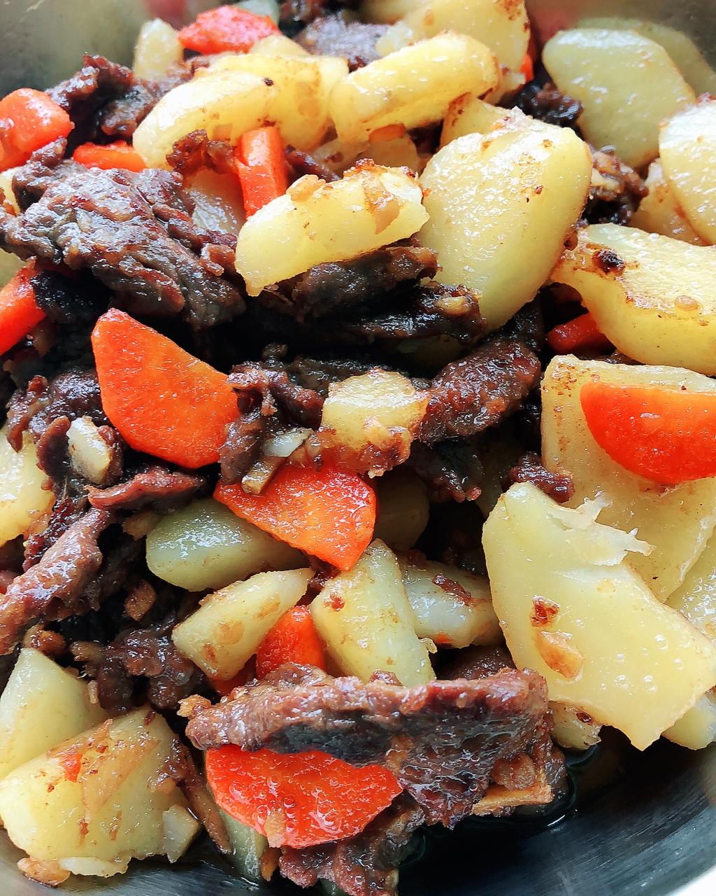土豆炒牛肉