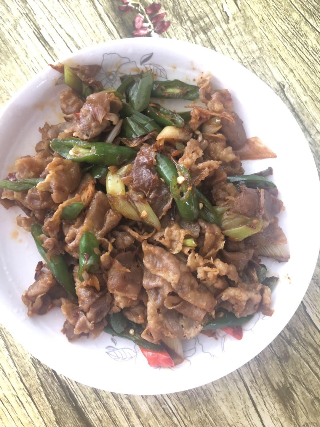 葱爆肥牛
