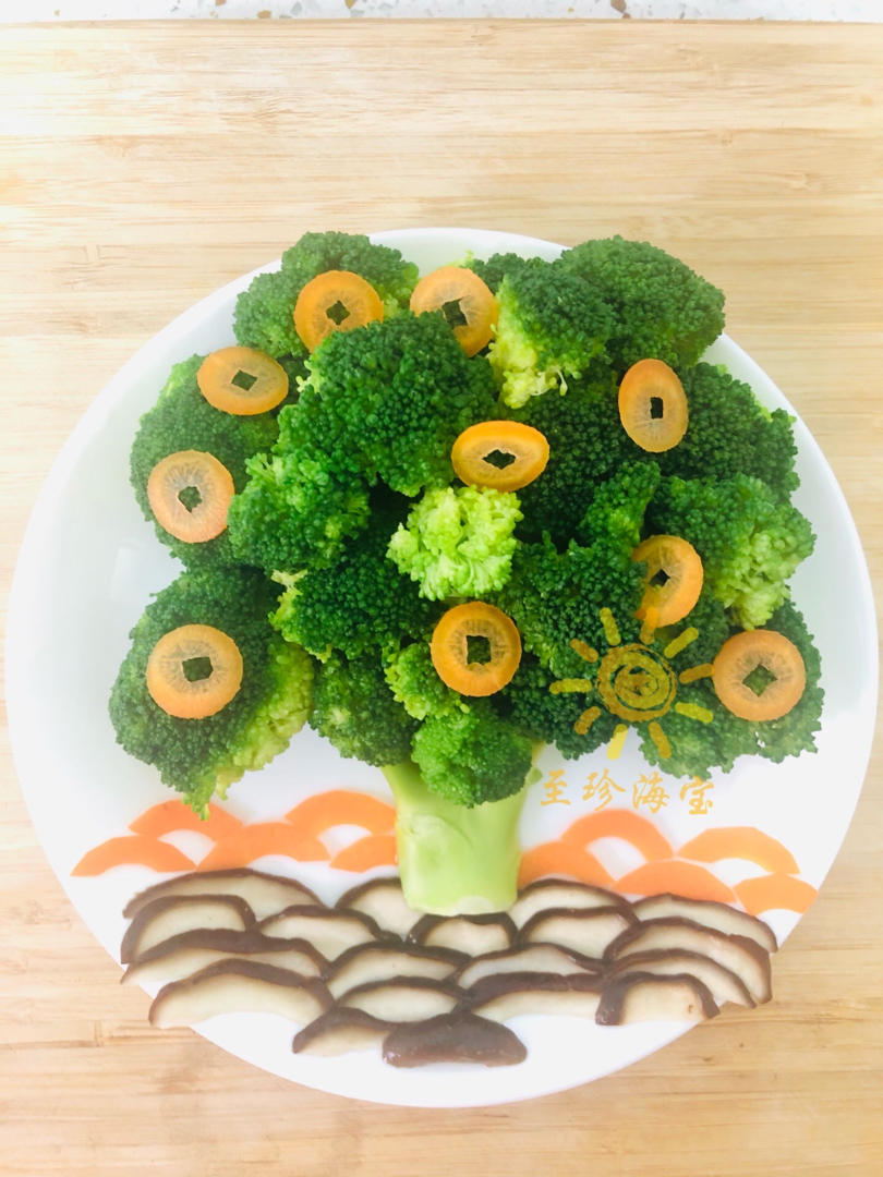 西蓝花之发财树