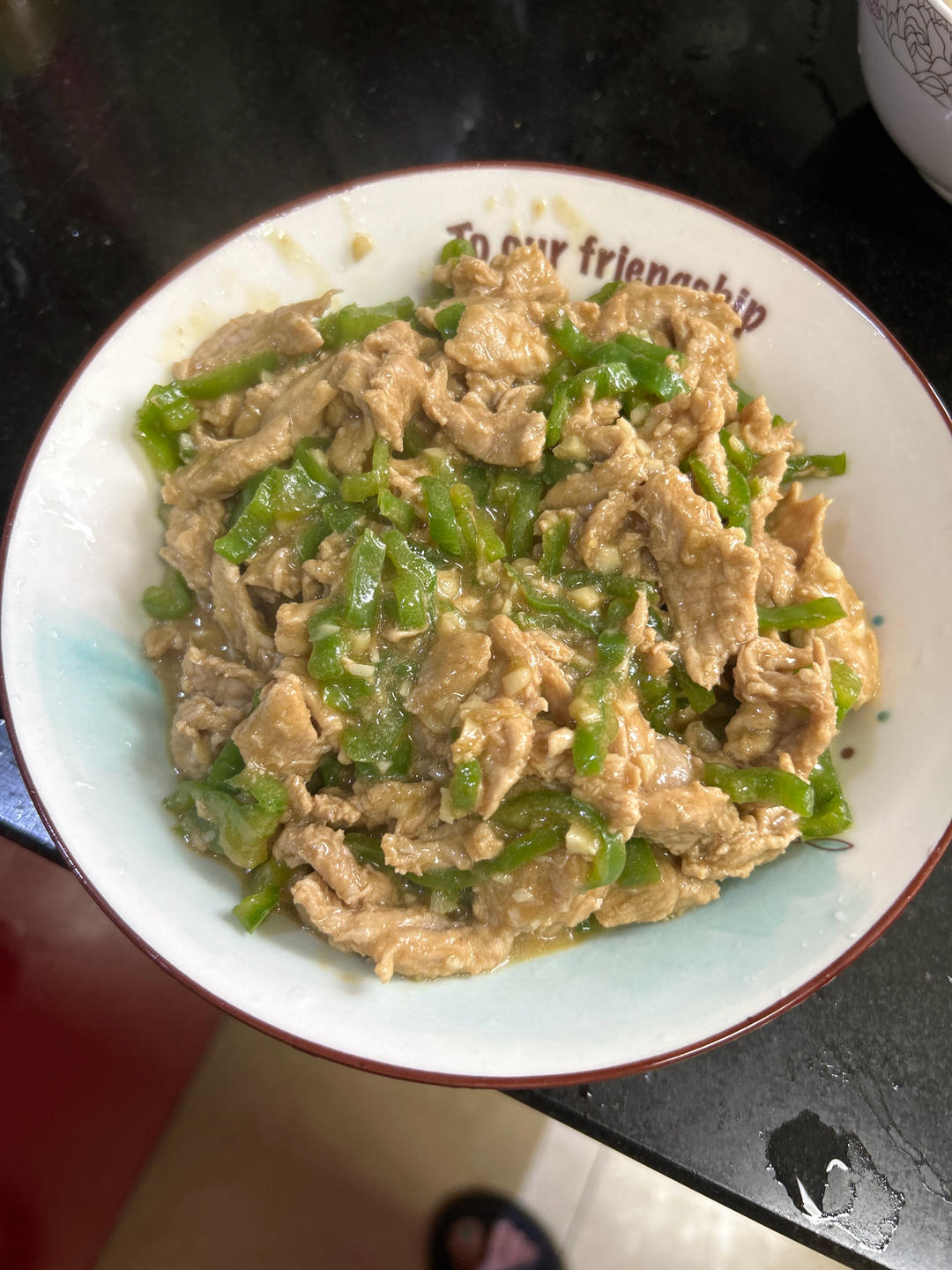 ‼️好吃到舔盘的青椒肉丝盖浇饭