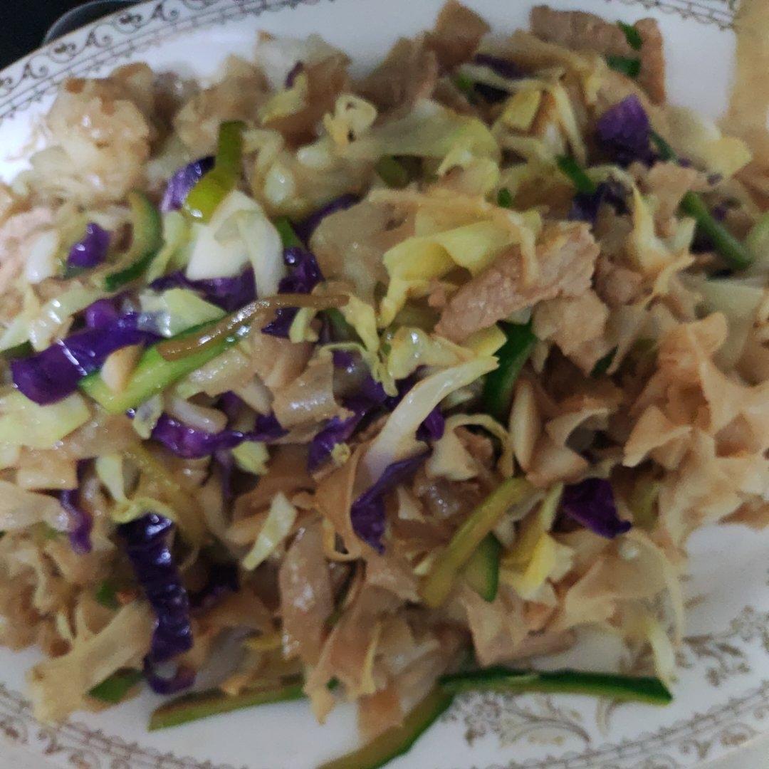 老北京素炒饼(肉炒饼)