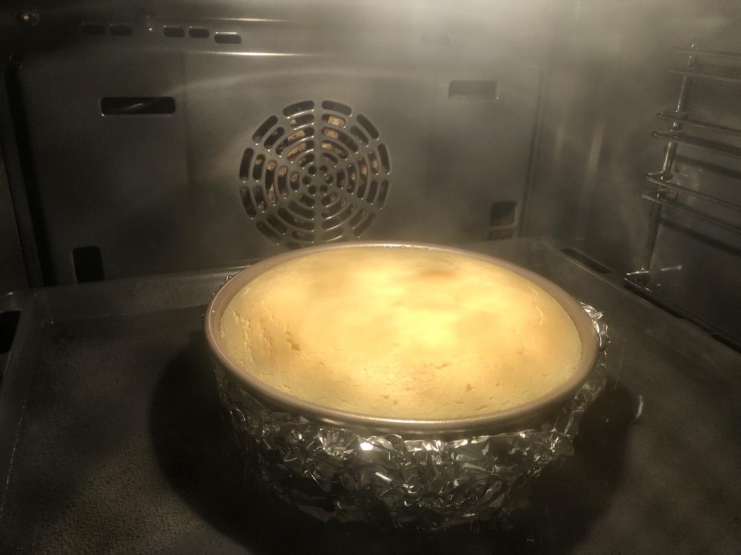 八寸轻乳酪芝士蛋糕(闻妈的方子)
