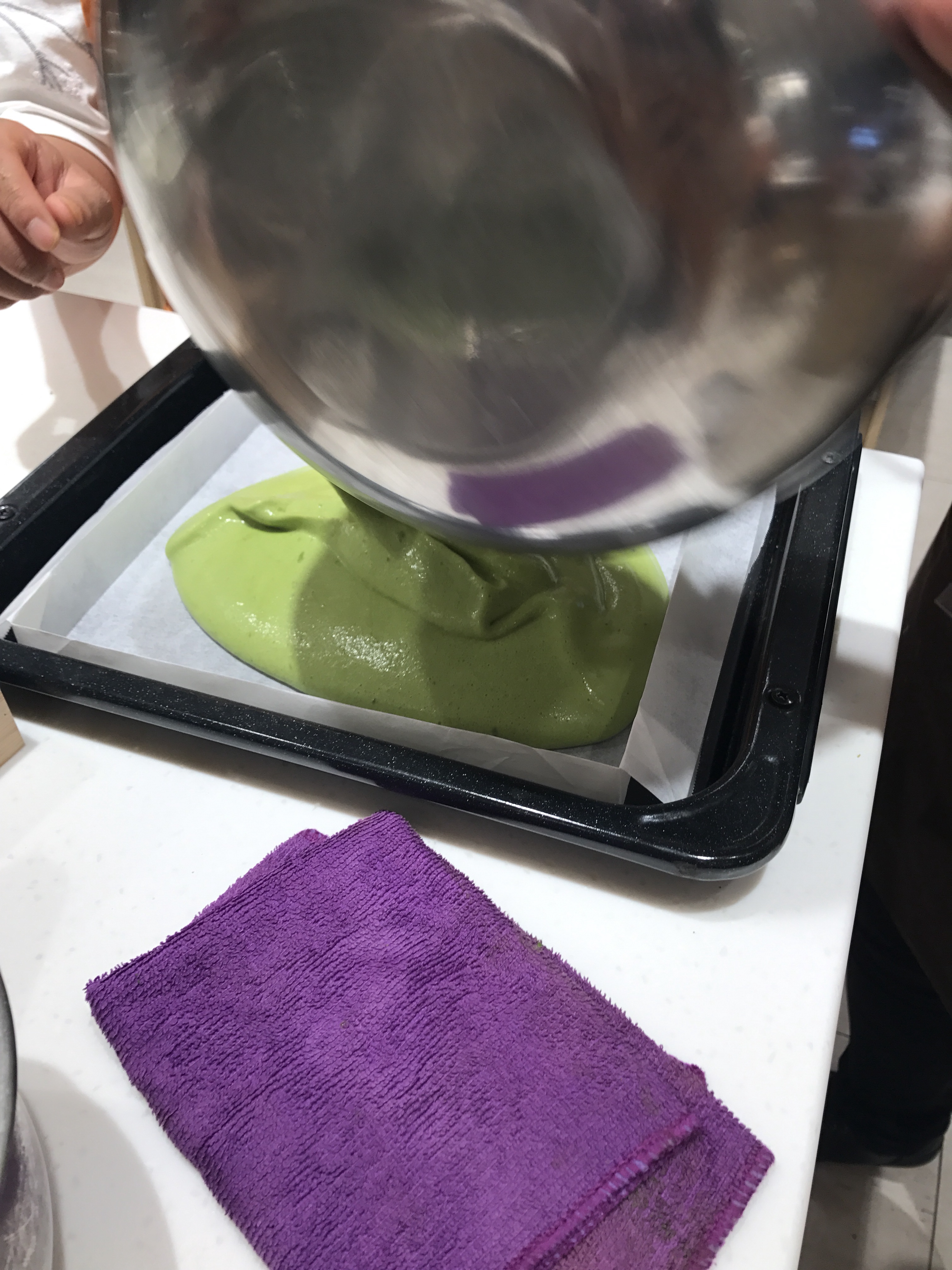 【ABC Cooking】抹茶红豆蛋糕卷的做法 步骤14