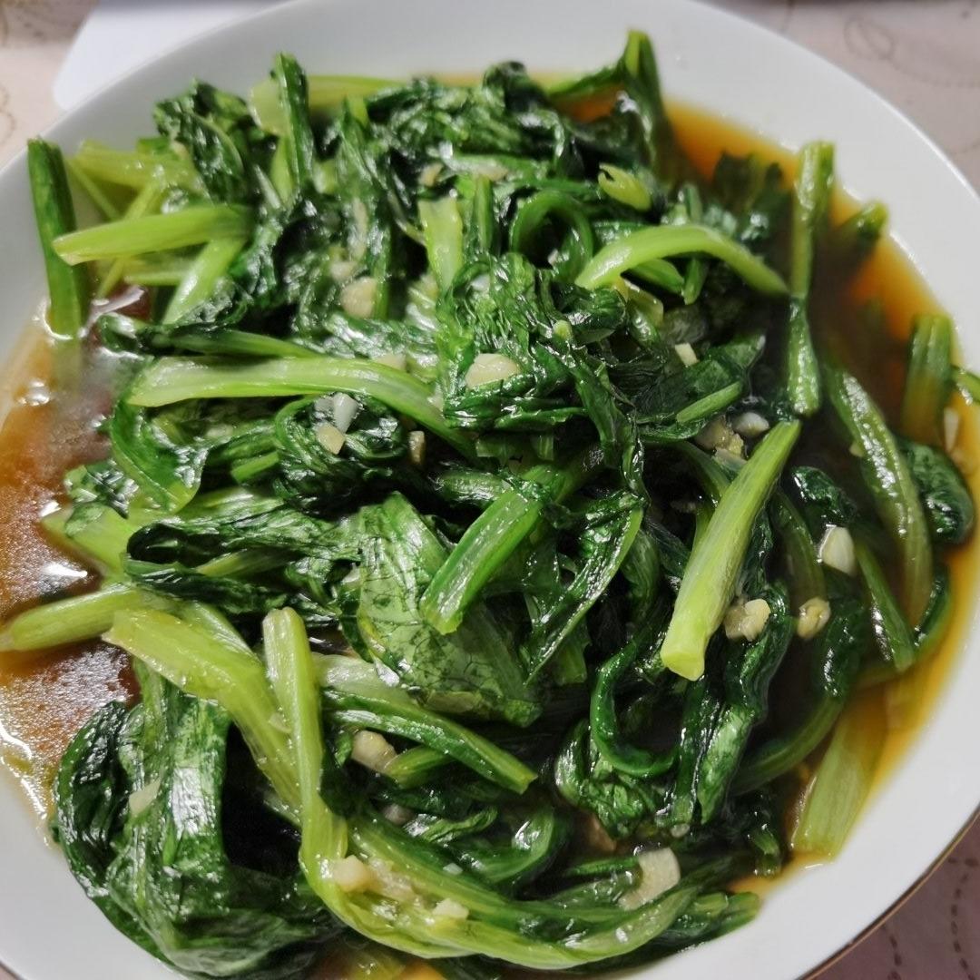 蒜蓉油麦菜（蚝油）