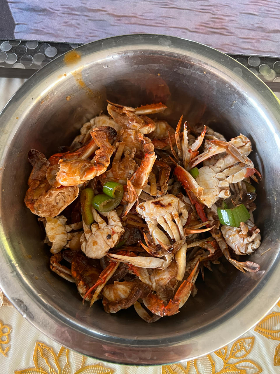 🔥家常快速版炒蟹块