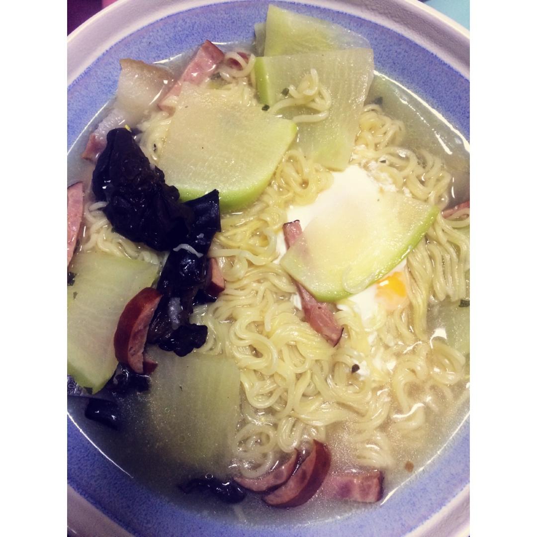 健康三鲜伊面<懒人料理>