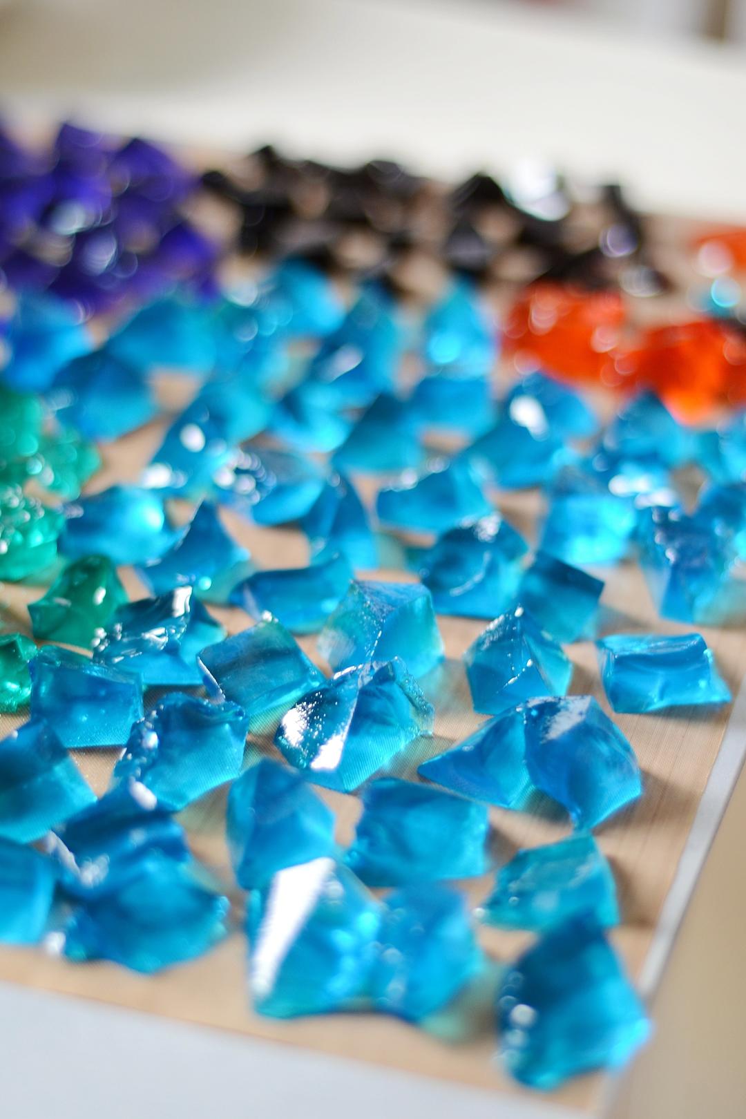 超简单晶莹剔透宝石琥珀糖