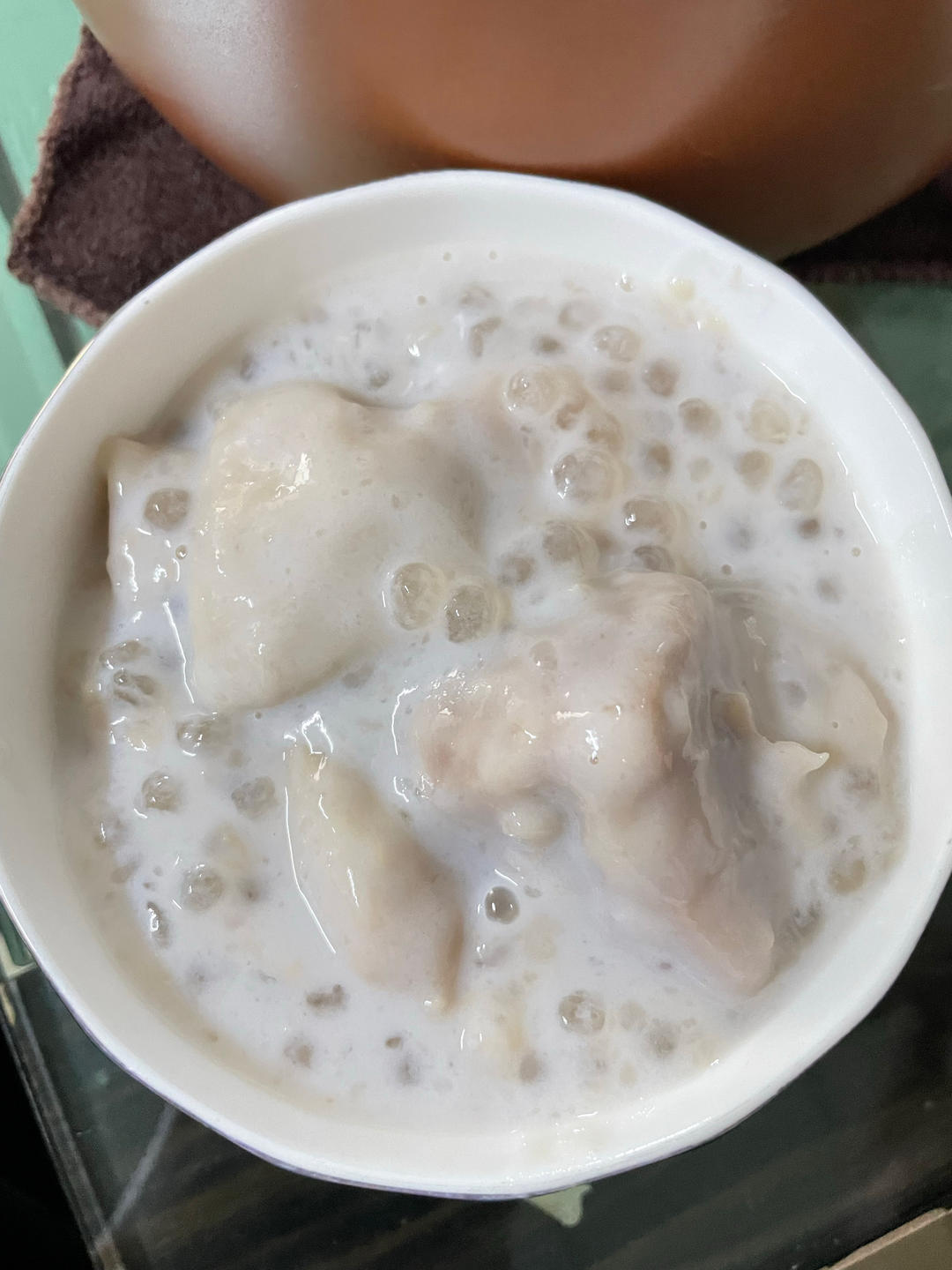 椰汁芋头西米露
