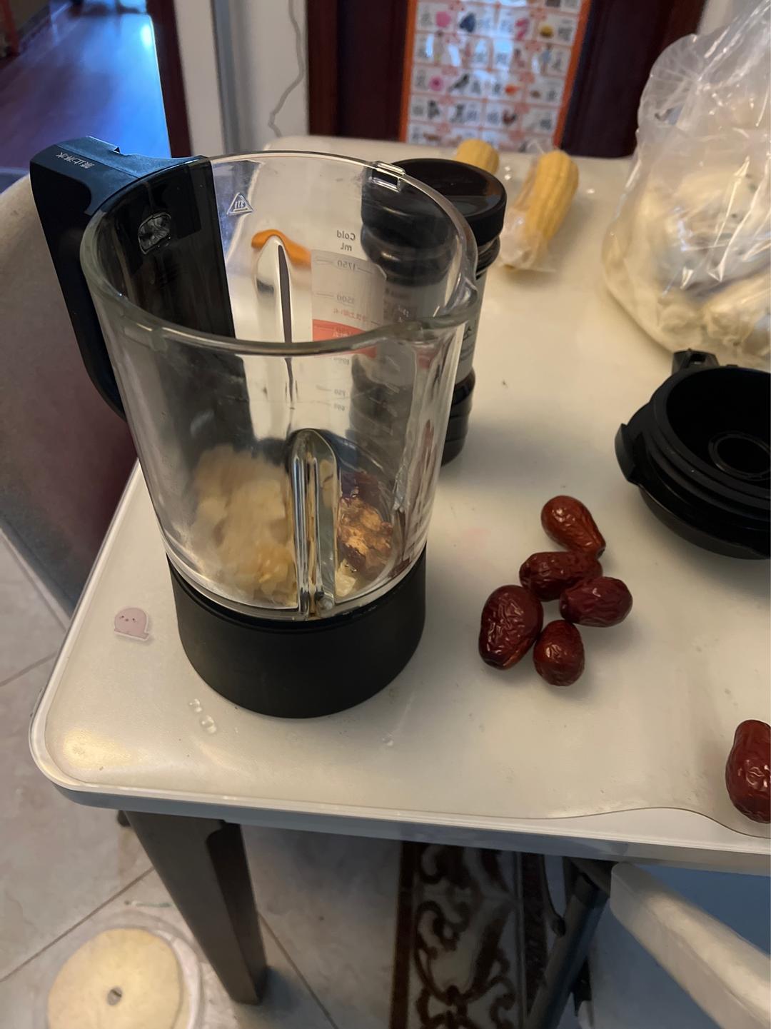 破壁机做玉米糊