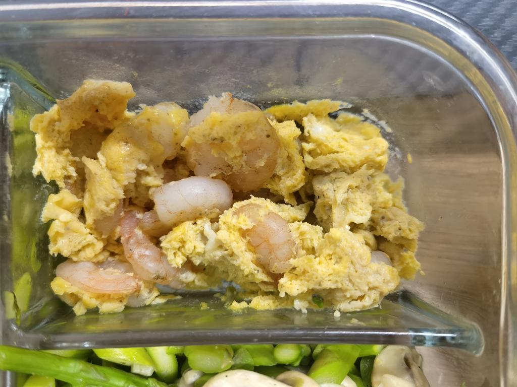 【微波炉】虾仁烘蛋