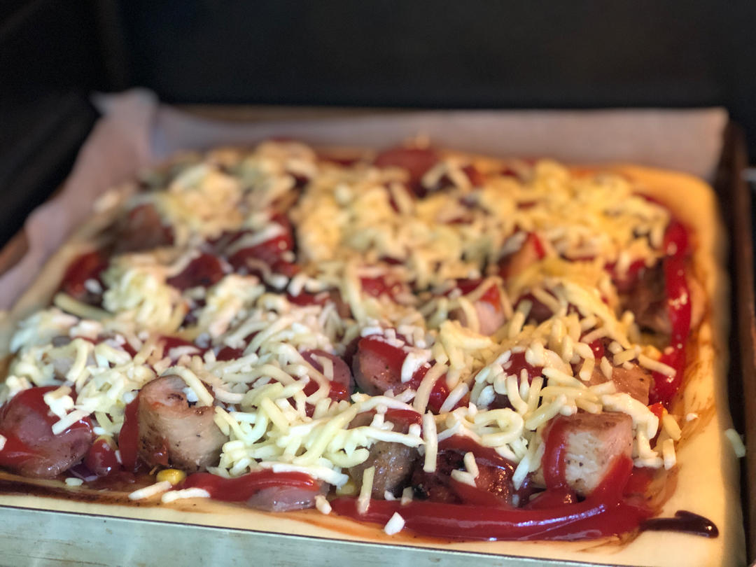 11寸方盘披萨！一次性满足！