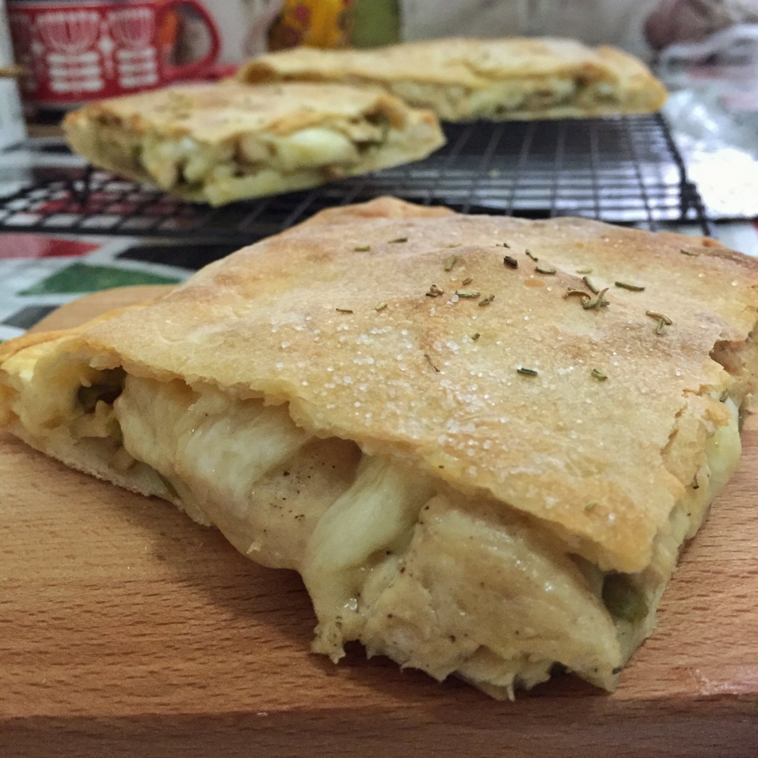不用酵母的披萨底 No Yeast Pizza Dough