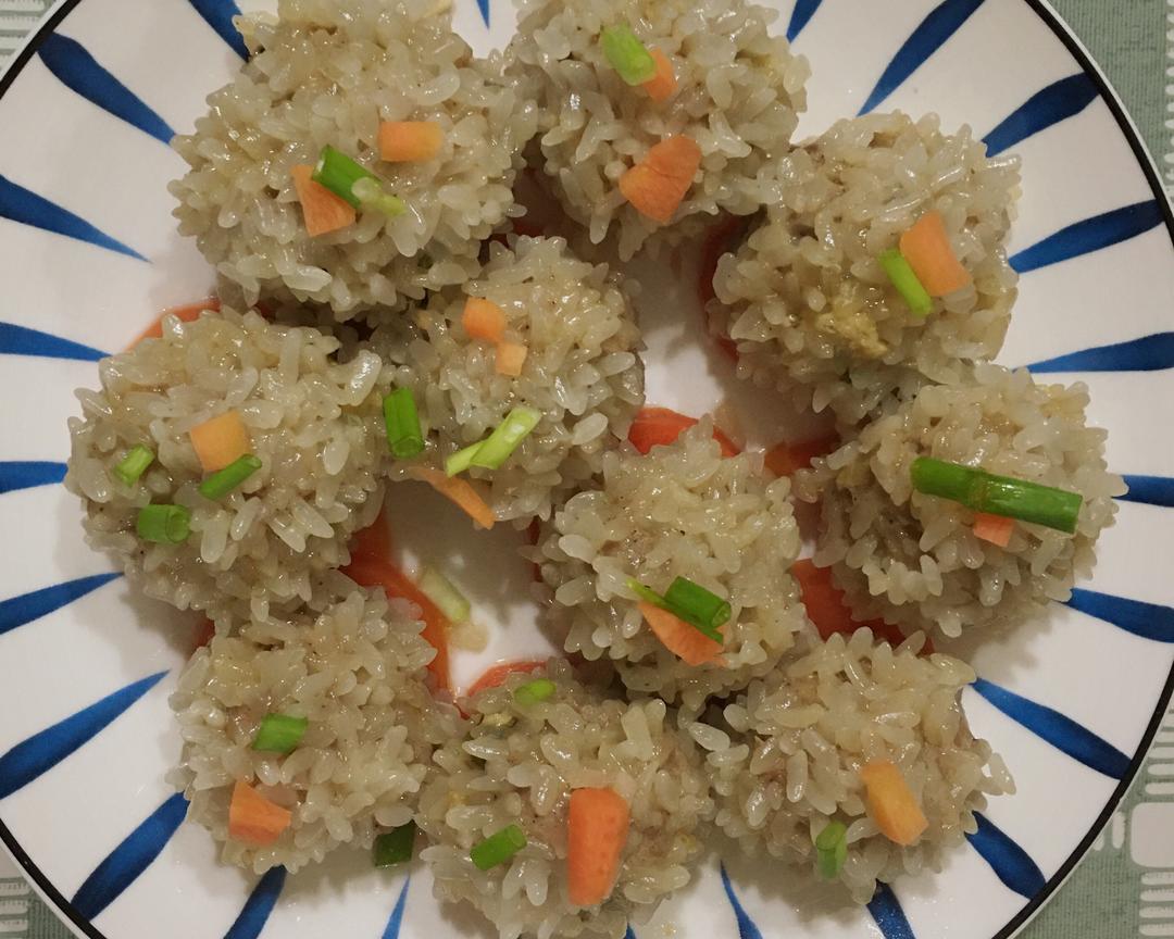 超级超级好吃的糯米丸子