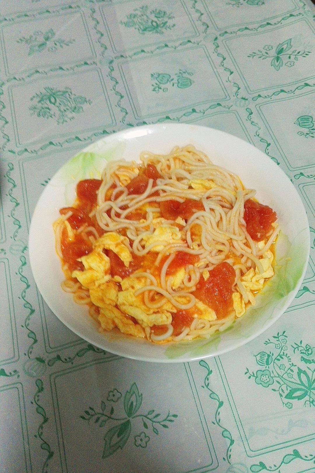 西红柿鸡蛋面