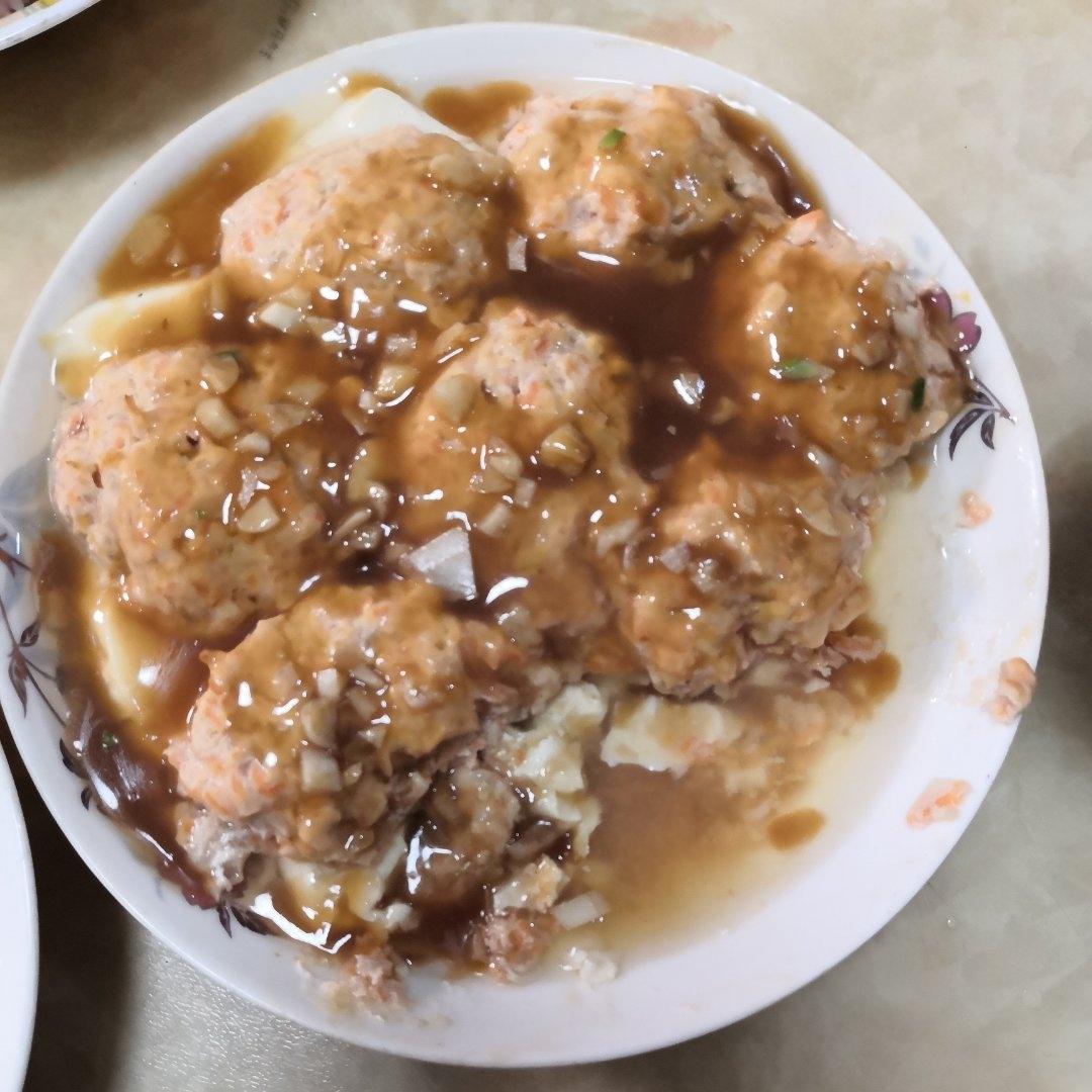 冬瓜丸子豆腐家常菜