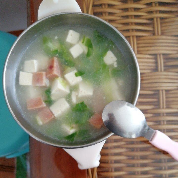 一岁宝宝辅食之什锦豆腐羹