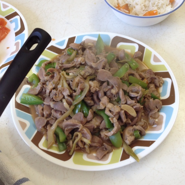 脆辣鸡胗