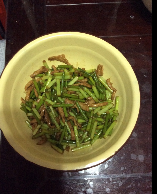 蒜薹炒肉