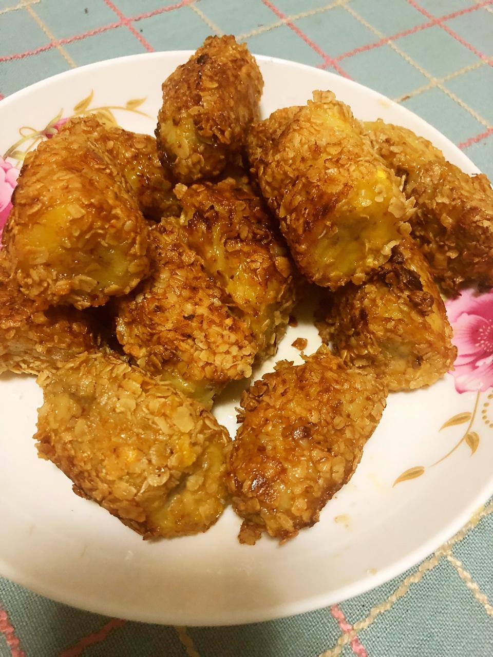 人人夸赞好吃燕麦香蕉卷