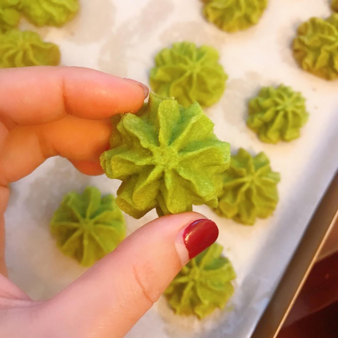 酥到掉渣的网红曲奇 牛油小花 媲美珍妮曲奇