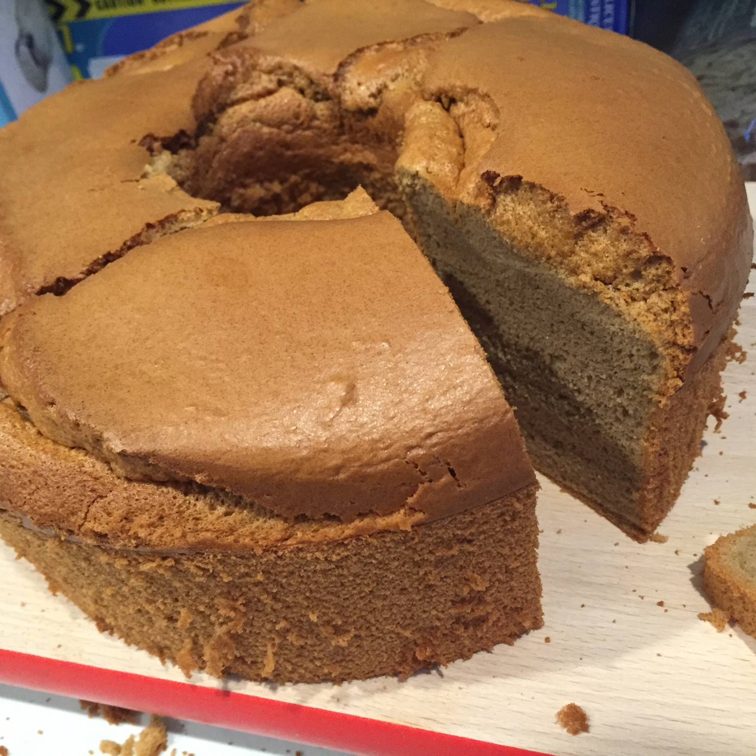 港式鸳鸯奶茶戚风<咖啡红茶淡奶风味>