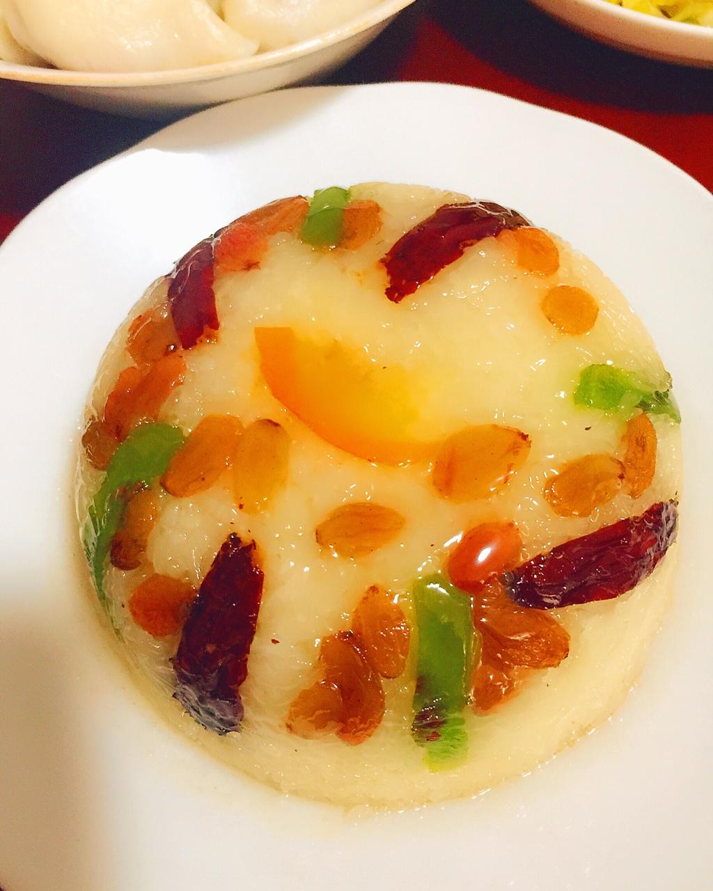 【猪油夹沙八宝饭】古法蒸糯米
