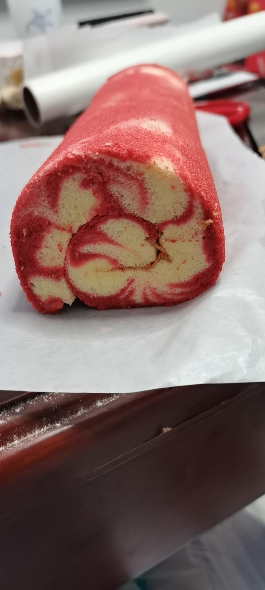 巨柔软又好吃❗️红丝绒旋风蛋糕卷✔️