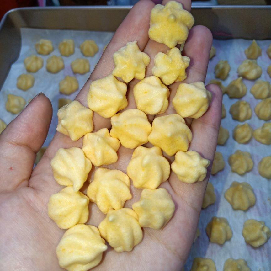 胡萝卜蛋黄溶豆